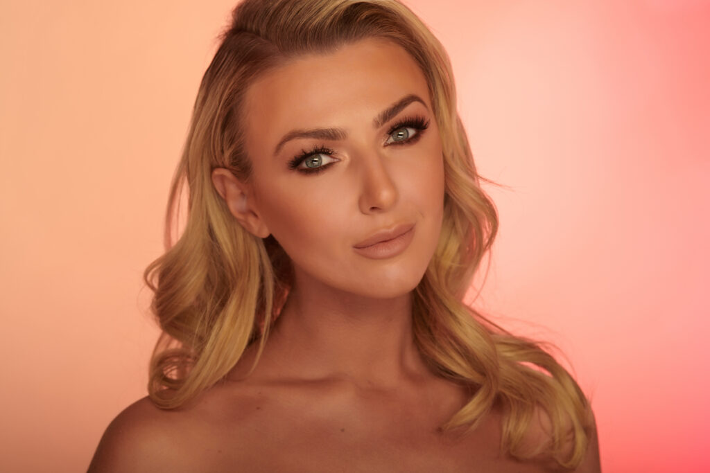 Close up makeup image